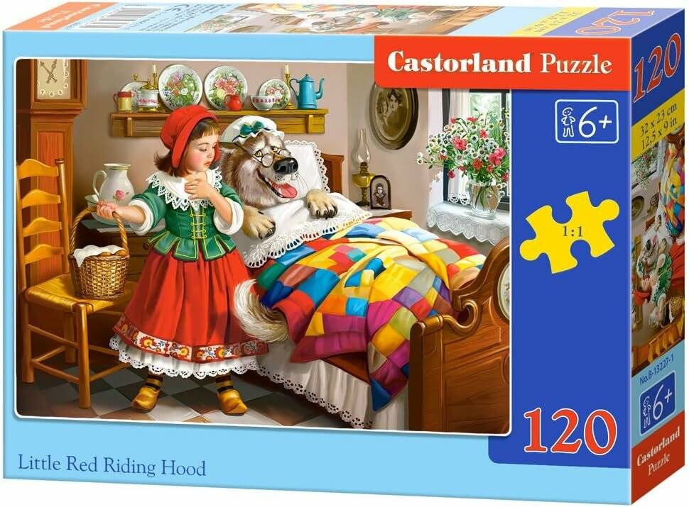 CASTORLAND Rotkäppchen Puzzle 120 Teile