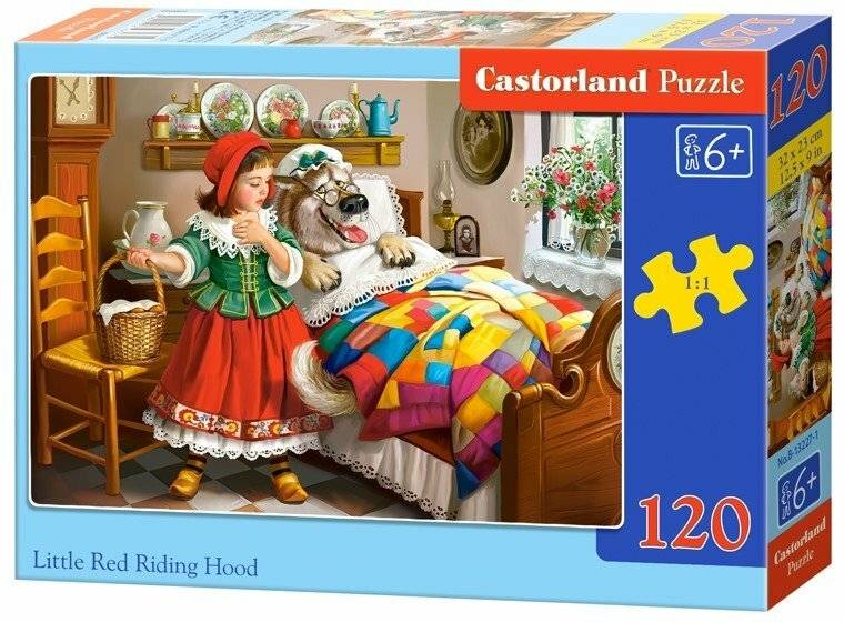 CASTORLAND Rotkäppchen Puzzle 120 Teile