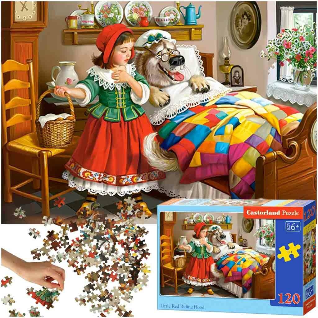 CASTORLAND Rotkäppchen Puzzle 120 Teile