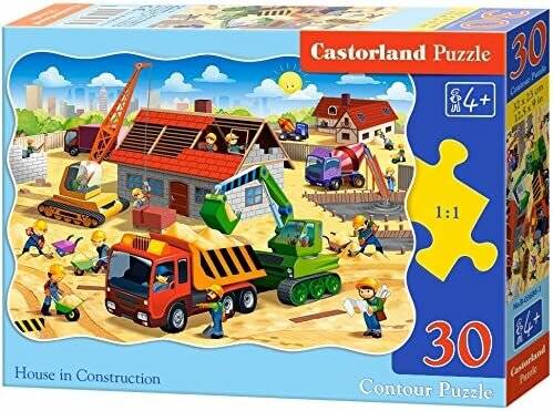 CASTORLAND Puzzle On construction 30 Teile