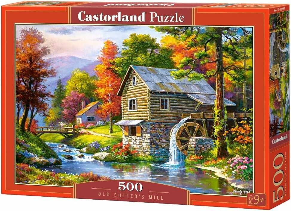 CASTORLAND Puzzle Alte Mühle 500 Teile