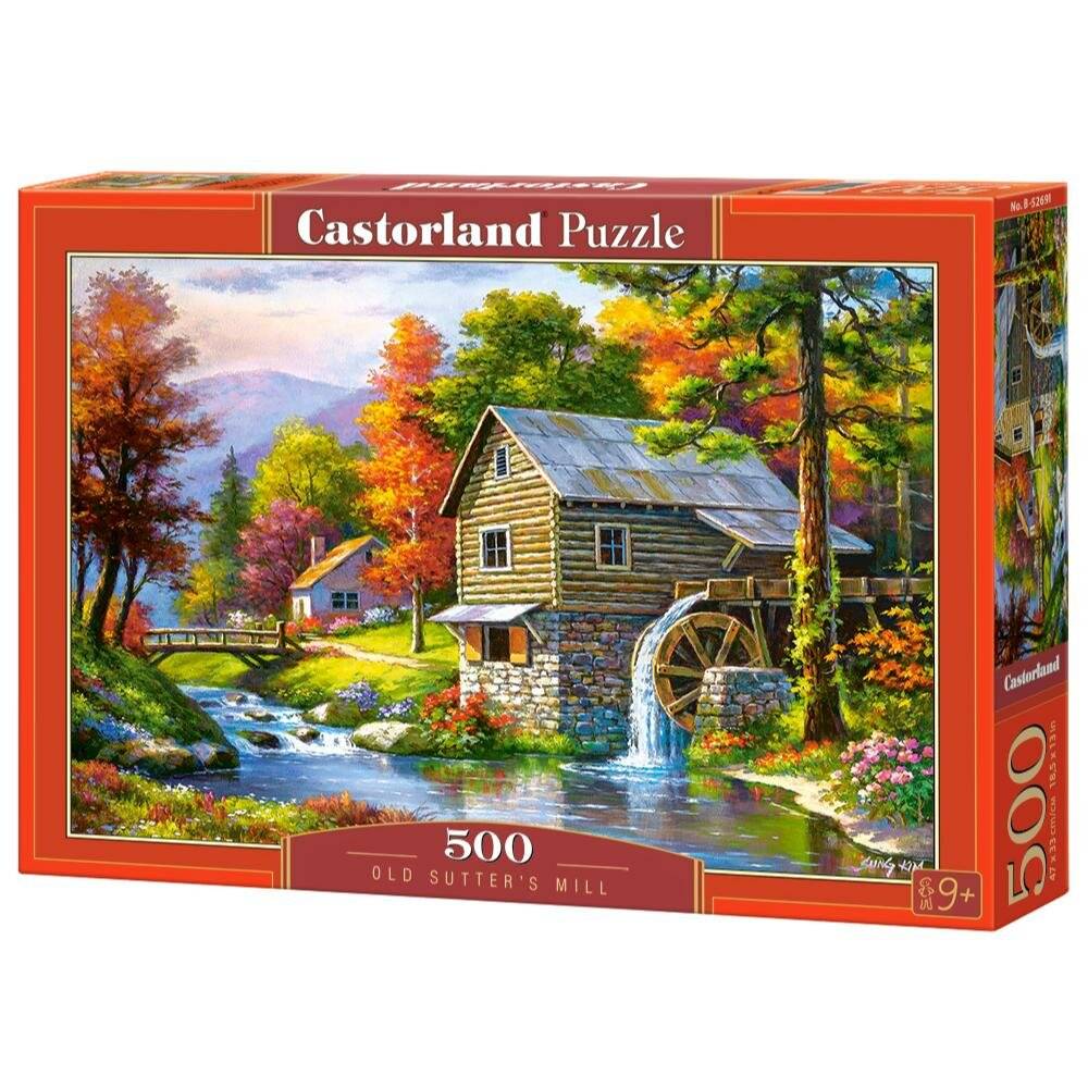 CASTORLAND Puzzle Alte Mühle 500 Teile