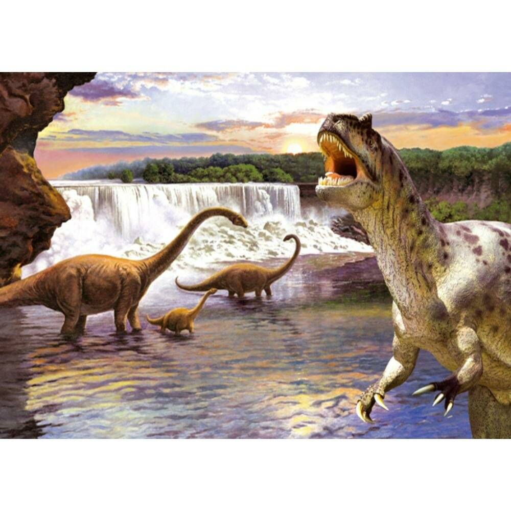 CASTORLAND Puzzle Dinosaurier - Diplodocus 260 Teile