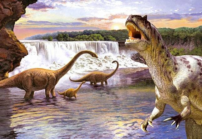 CASTORLAND Puzzle Dinosaurier - Diplodocus 260 Teile