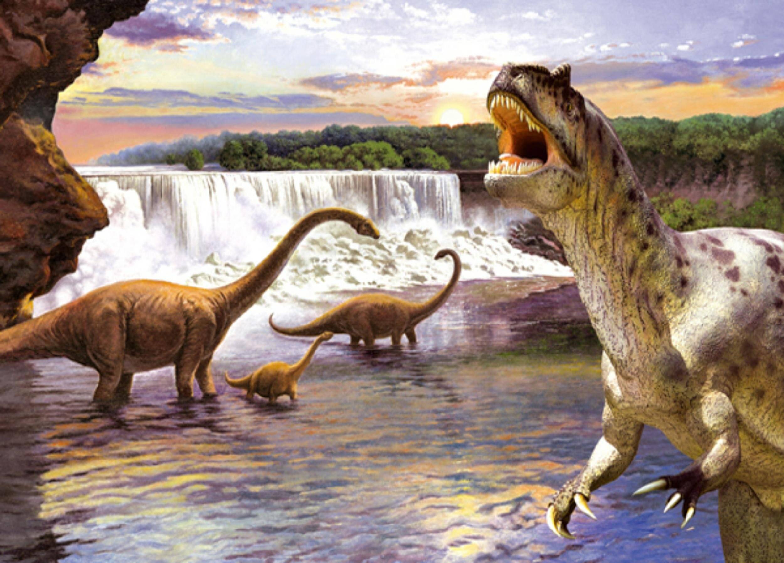 CASTORLAND Puzzle Dinosaurier - Diplodocus 260 Teile