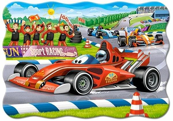 CASTORLAND Puzzle Racing Formula 30 Teile