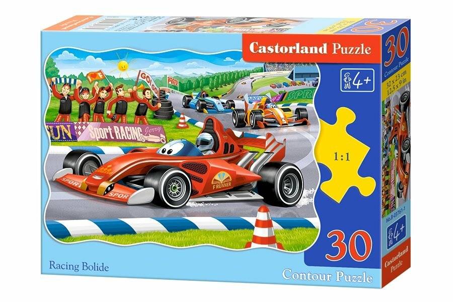 CASTORLAND Puzzle Racing Formula 30 Teile