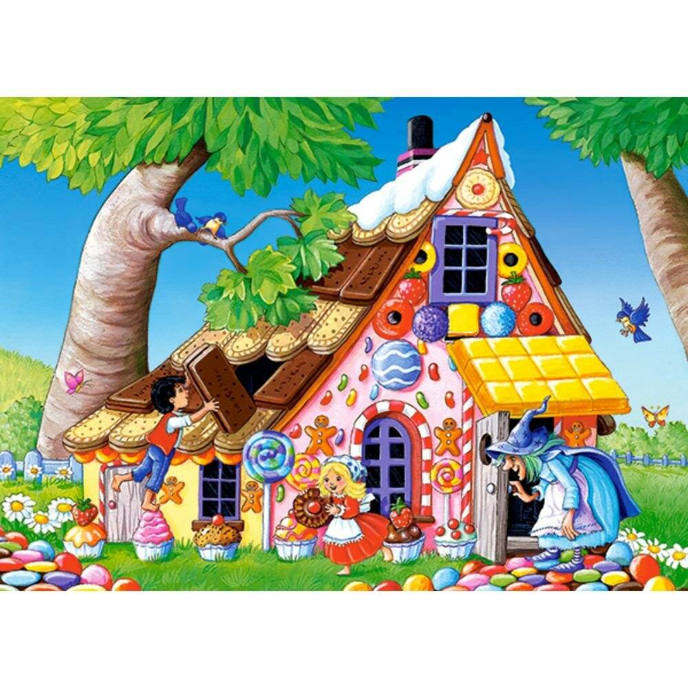 CASTORLAND Puzzle Hänsel und Gretel 120 Teile