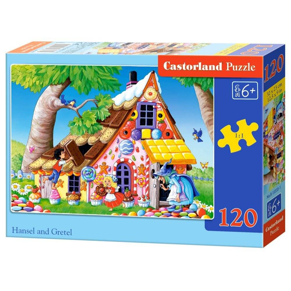 CASTORLAND Puzzle Hänsel und Gretel 120 Teile