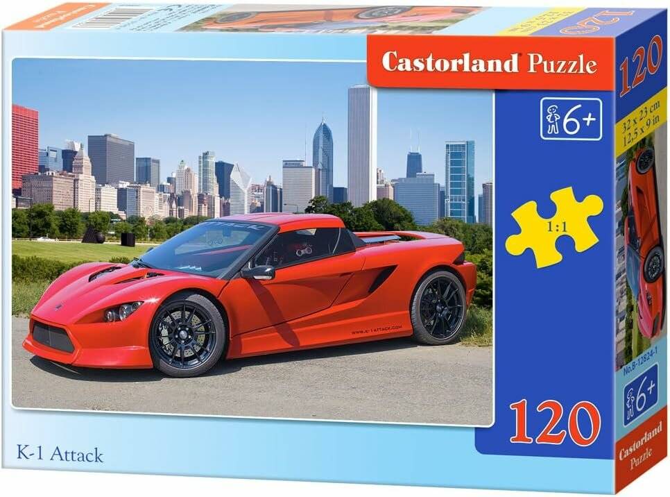 CASTORLAND Puzzle K-1 Attack 120 Teile