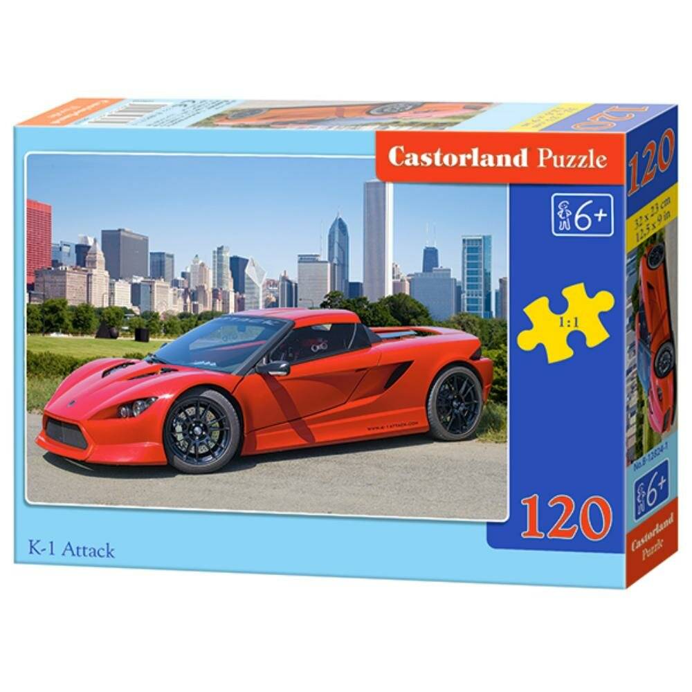 CASTORLAND Puzzle K-1 Attack 120 Teile