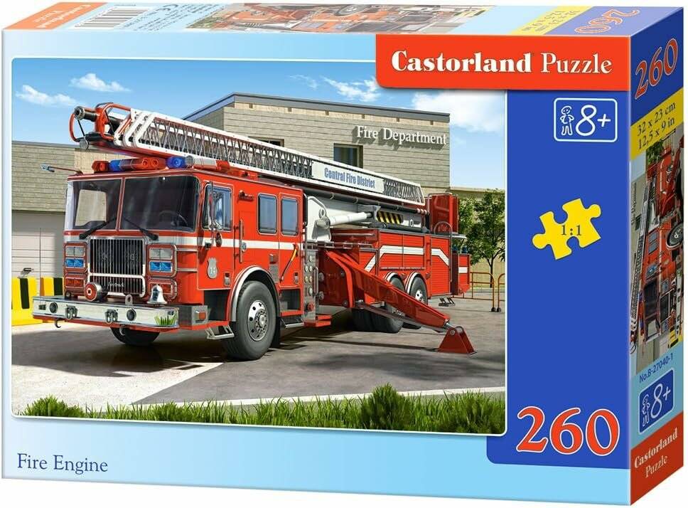CASTORLAND Puzzle Feuerwehrleute 260 Teile