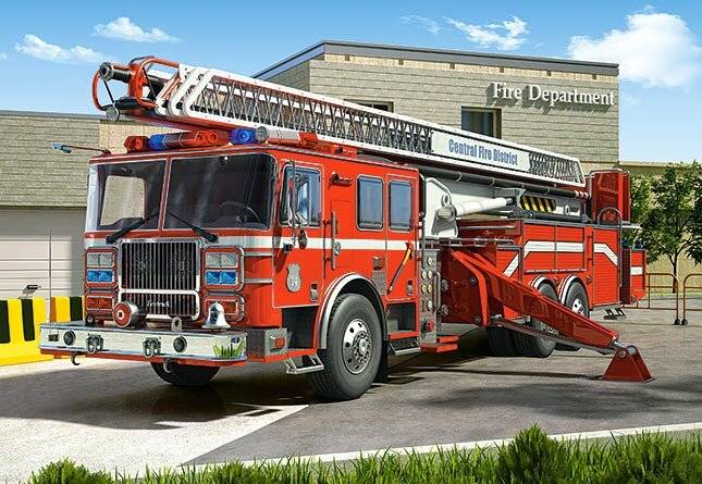 CASTORLAND Puzzle Feuerwehrleute 260 Teile