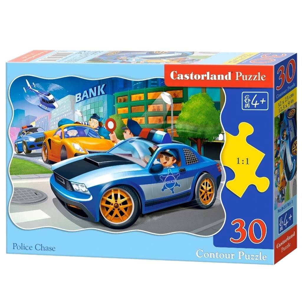 CASTORLAND Puzzle Polizei 30 Teile