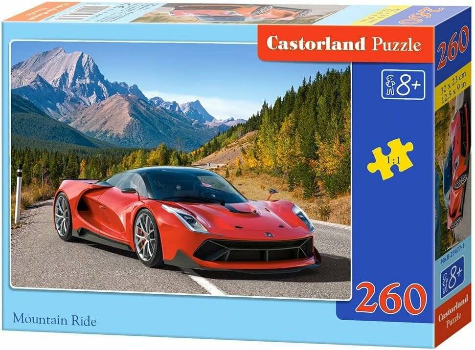 CASTORLAND Mountain Ride Puzzle 260 Teile