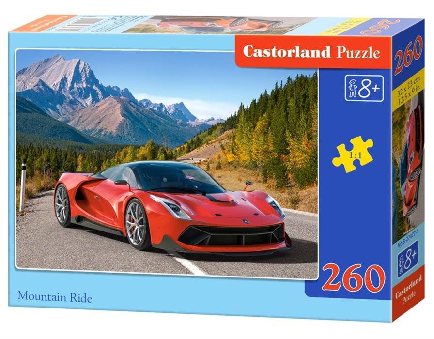 CASTORLAND Mountain Ride Puzzle 260 Teile