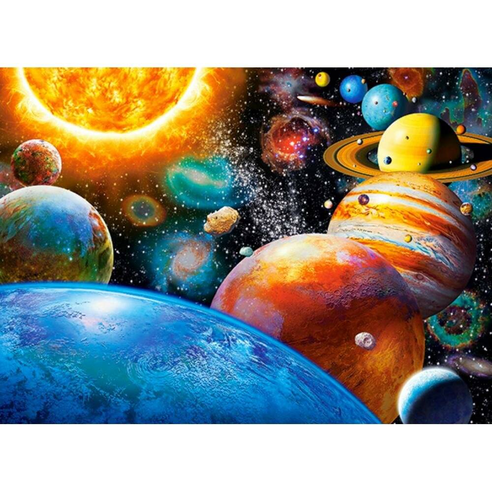 CASTORLAND Puzzle Planeten und ihre Monde 300 Teile