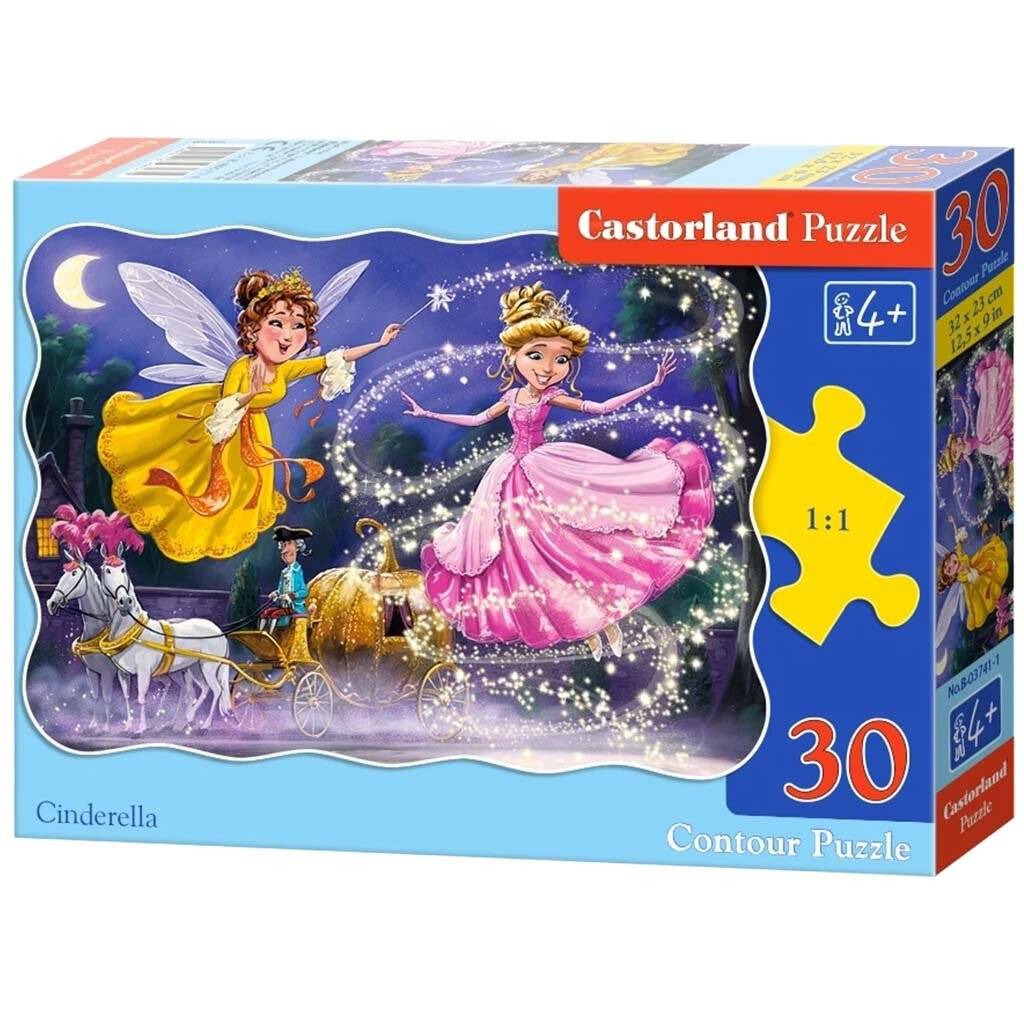 CASTORLAND Puzzle Aschenputtels Vorbereitung auf den Ball 30 Teile