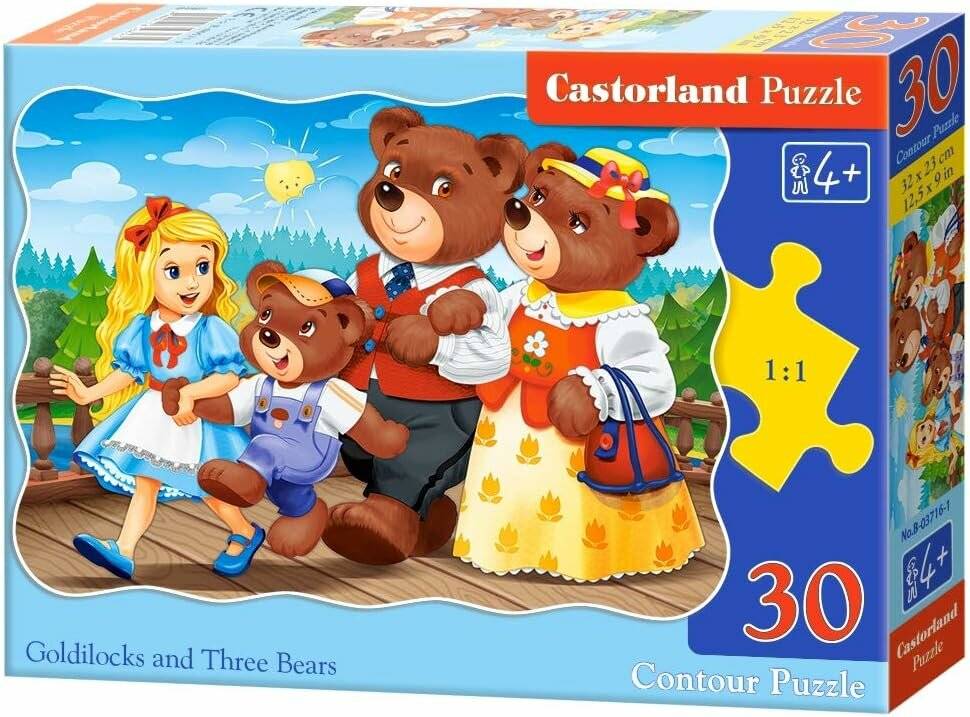 CASTORLAND Puzzle Masha und die drei Bären 30 Teile