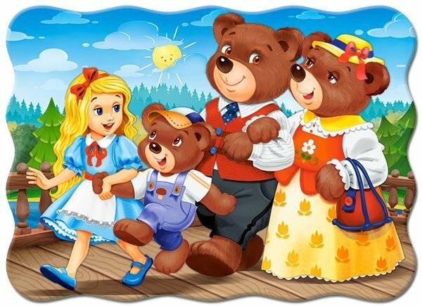 CASTORLAND Puzzle Masha und die drei Bären 30 Teile