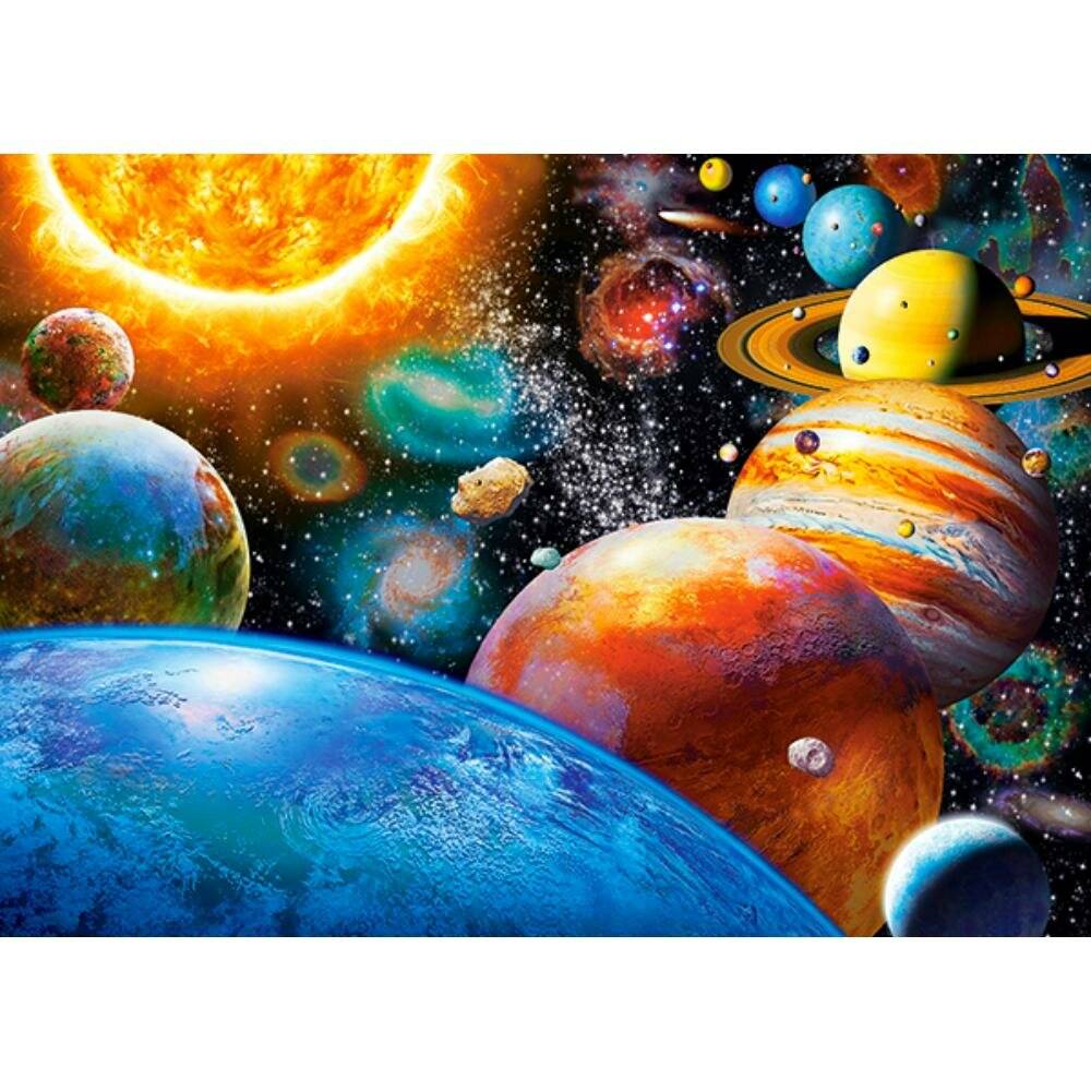 CASTORLAND Puzzle Planeten und ihre Monde 180 Teile