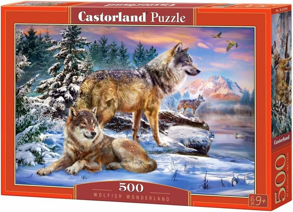 CASTORLAND Puzzle Wolfsland 500 Teile
