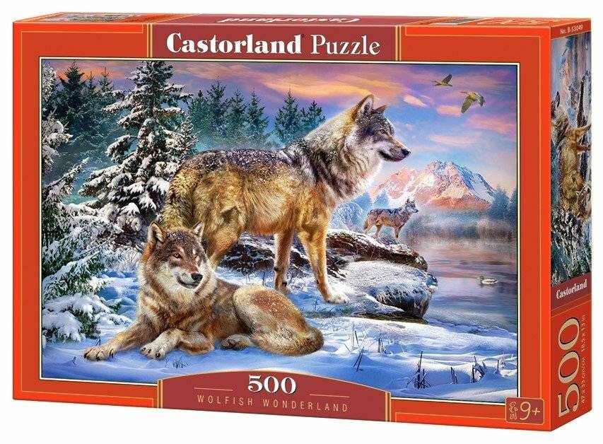 CASTORLAND Puzzle Wolfsland 500 Teile
