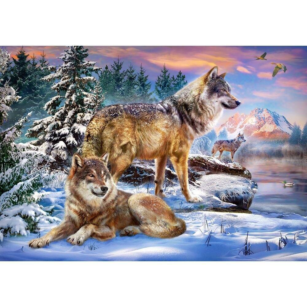 CASTORLAND Puzzle Wolfsland 500 Teile