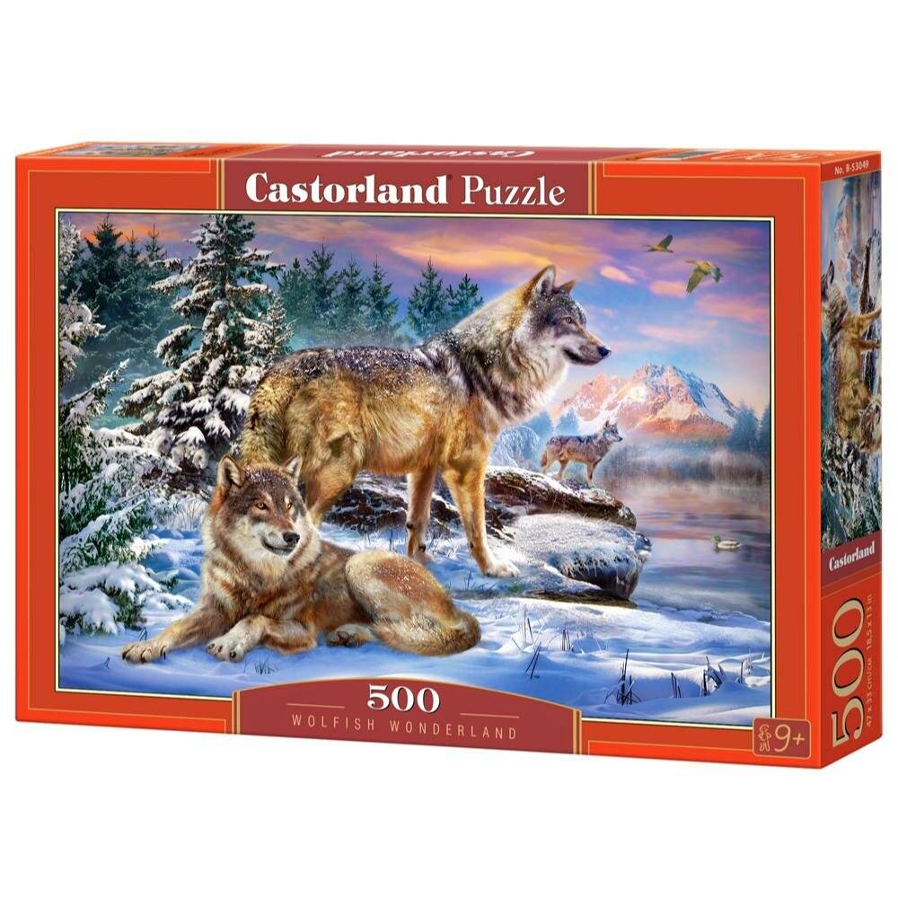 CASTORLAND Puzzle Wolfsland 500 Teile