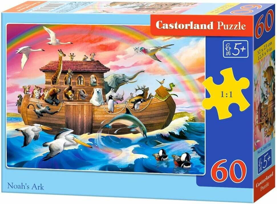 CASTORLAND Puzzle Arche Noah 60 Teile