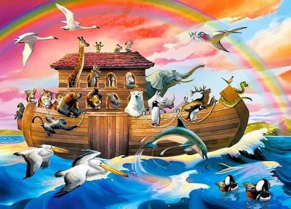 CASTORLAND Puzzle Arche Noah 60 Teile