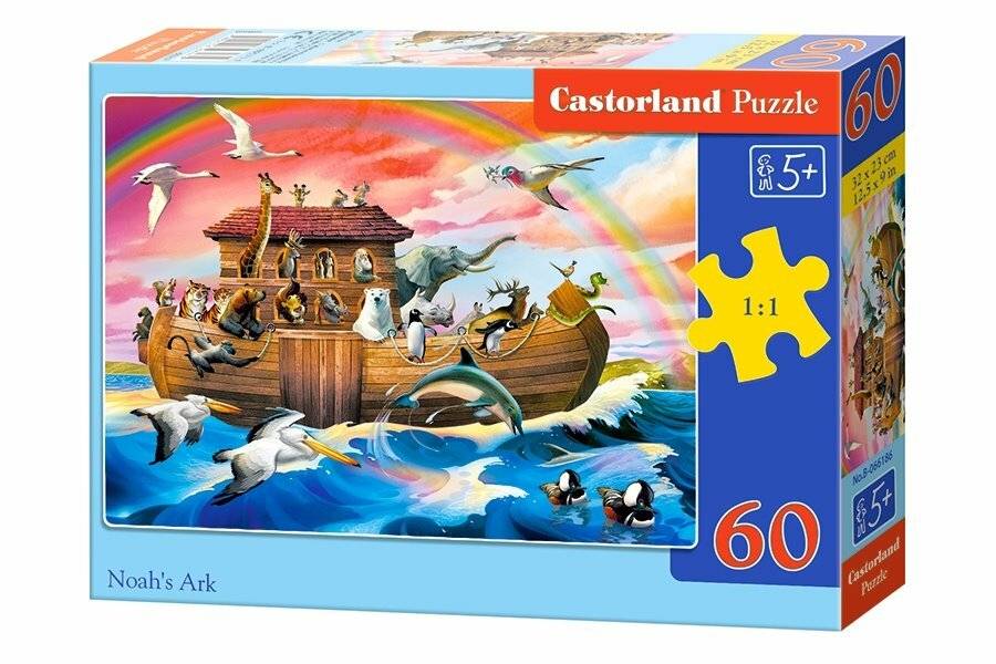 CASTORLAND Puzzle Arche Noah 60 Teile