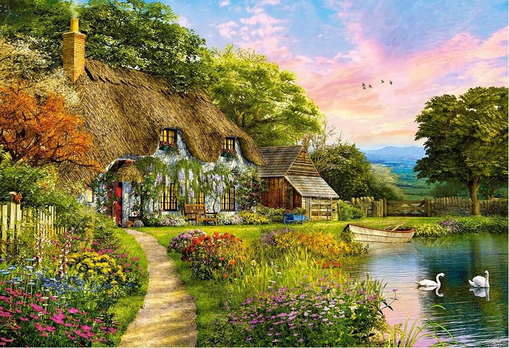 CASTORLAND Puzzle Landhaus 1500 Teile