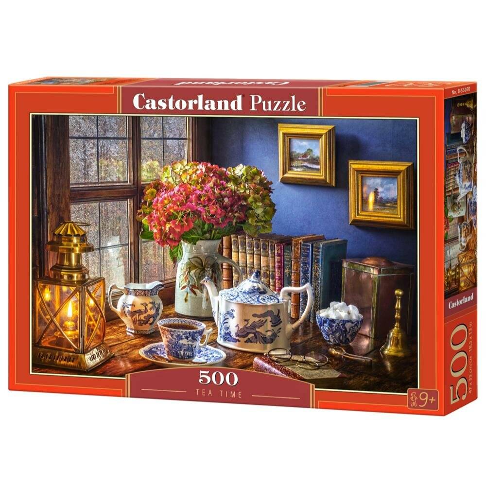 CASTORLAND Puzzle Tea Time 500 Teile