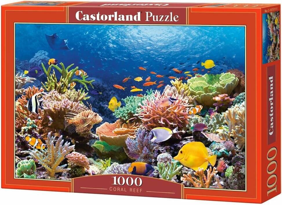 CASTORLAND Korallenriff Puzzle 1000 Teile