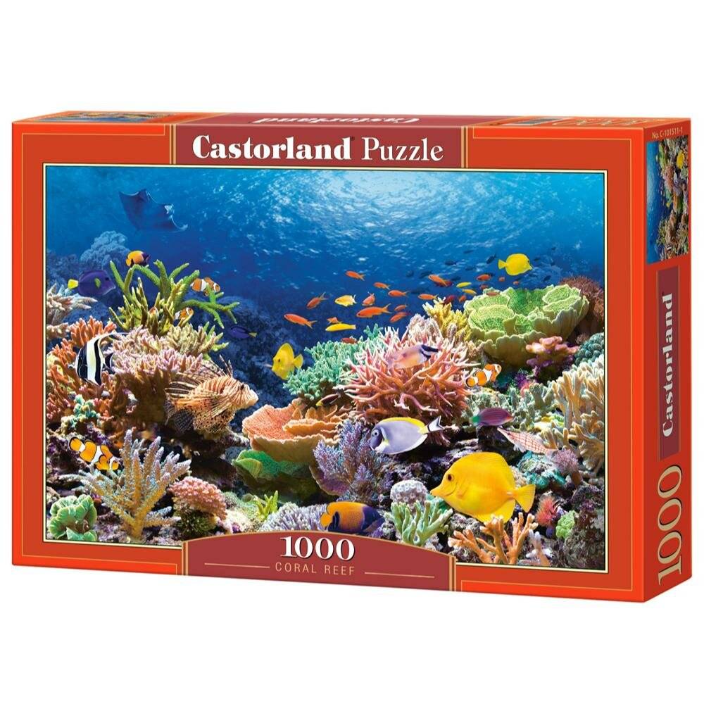 CASTORLAND Korallenriff Puzzle 1000 Teile