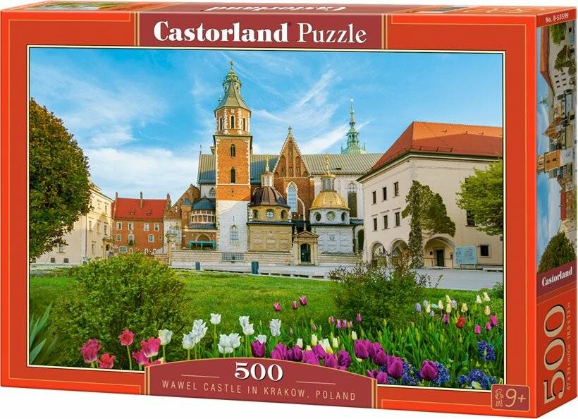 CASTORLAND Puzzle Schloss Wawel in Krakau, Polen 500 Teile