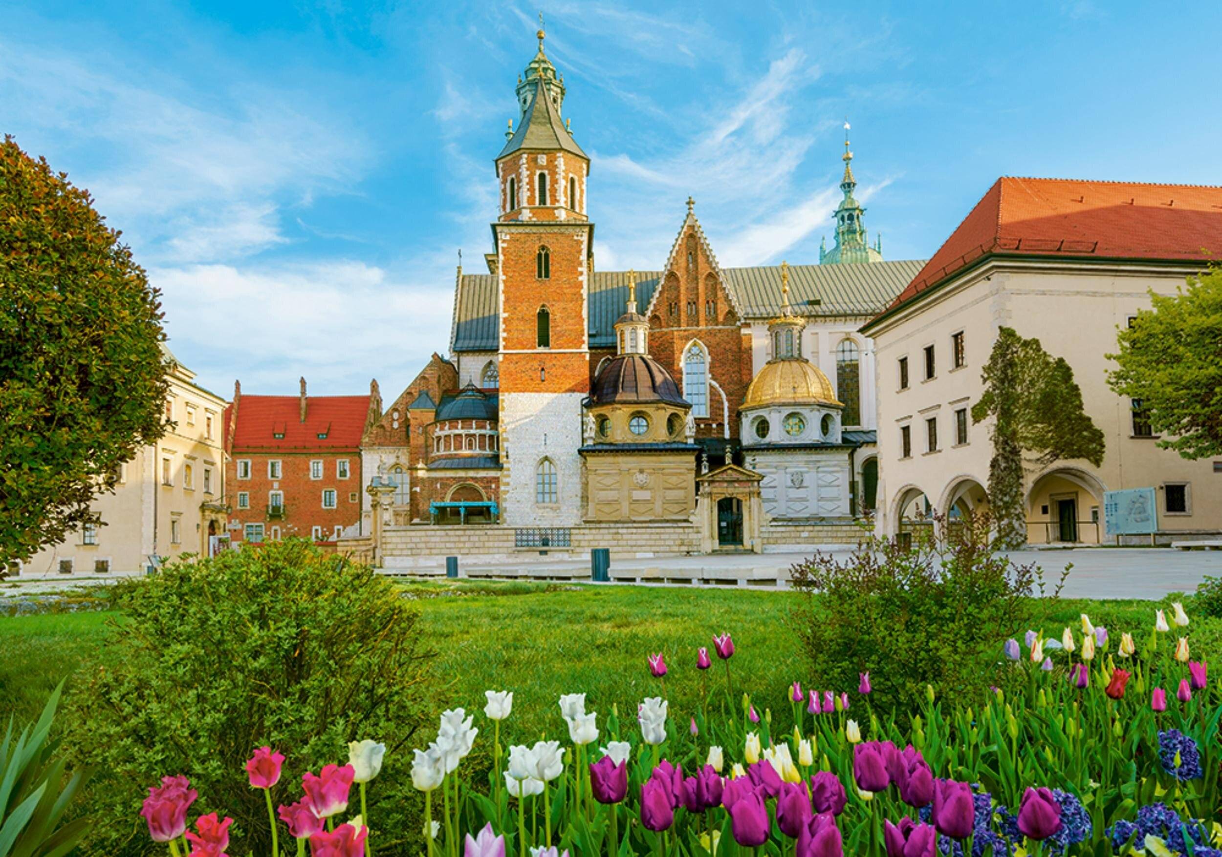 CASTORLAND Puzzle Schloss Wawel in Krakau, Polen 500 Teile