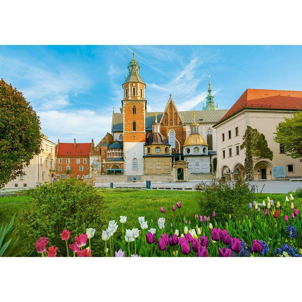 CASTORLAND Puzzle Schloss Wawel in Krakau, Polen 500 Teile