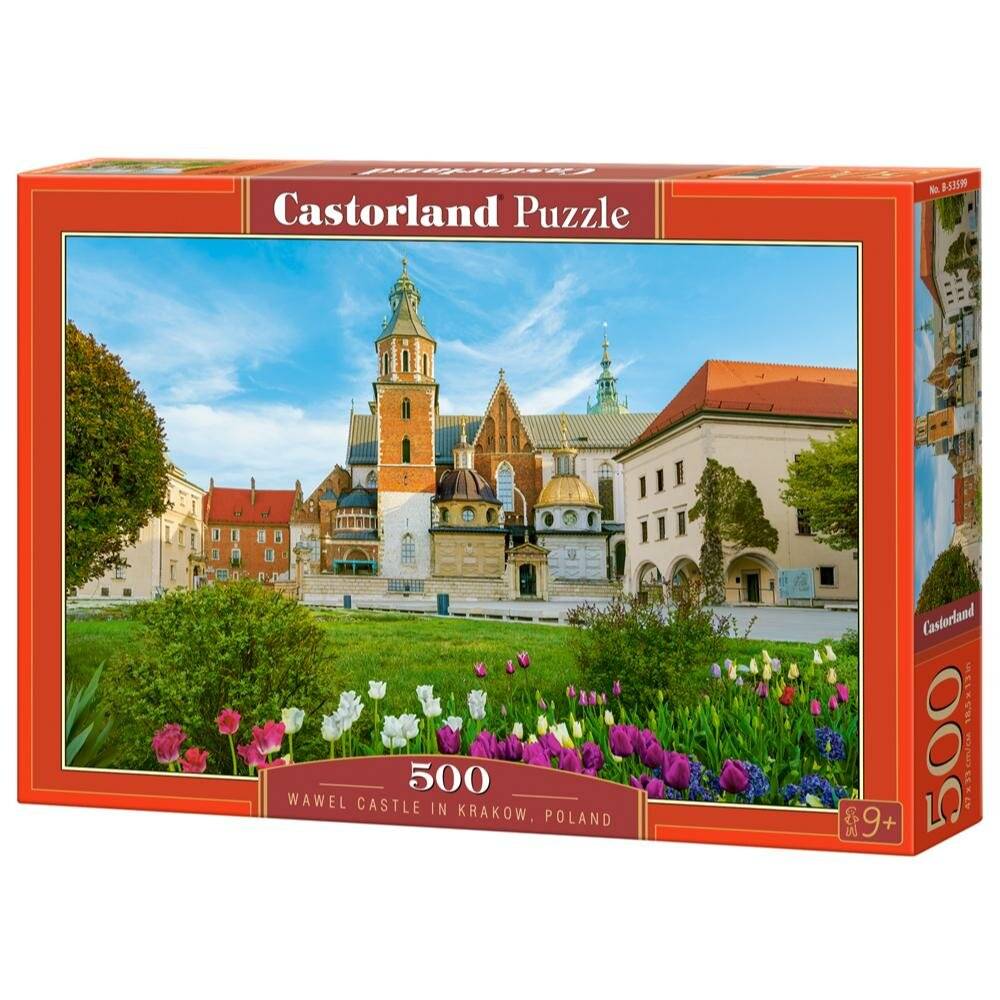 CASTORLAND Puzzle Schloss Wawel in Krakau, Polen 500 Teile