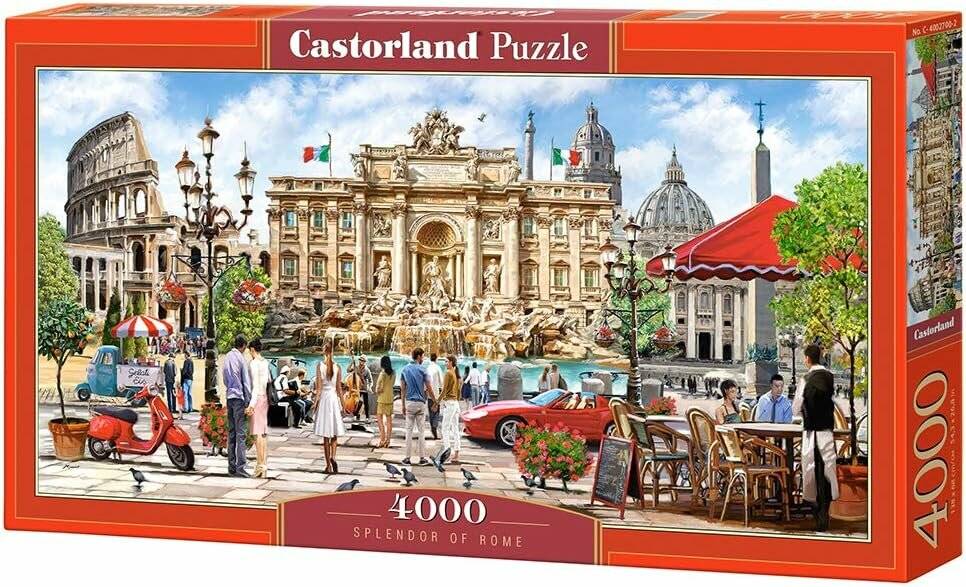 CASTORLAND Puzzle Schönheit von Rom 4000 Teile
