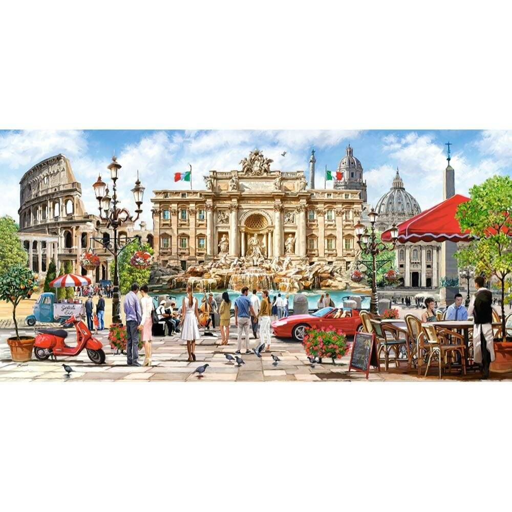 CASTORLAND Puzzle Schönheit von Rom 4000 Teile