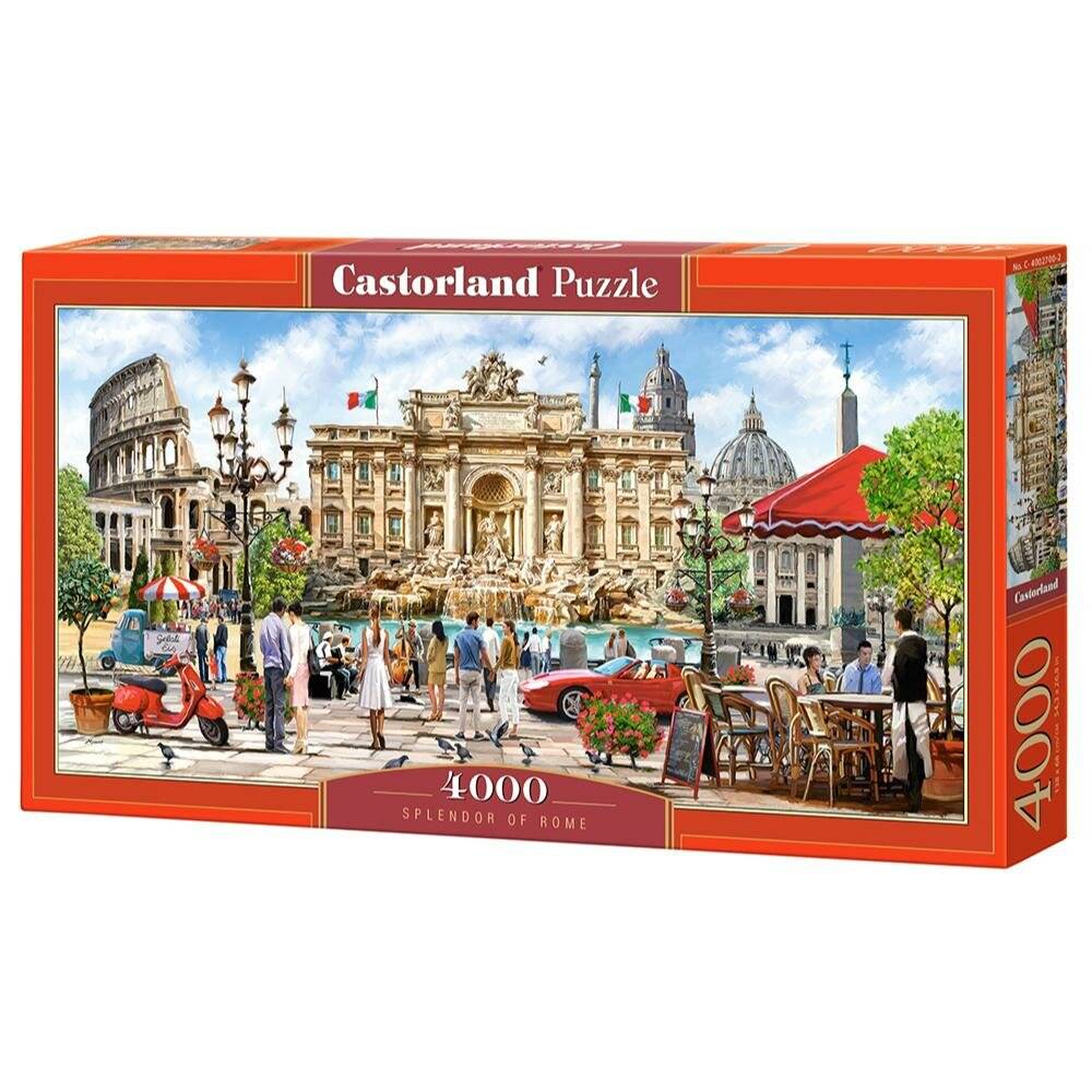 CASTORLAND Puzzle Schönheit von Rom 4000 Teile