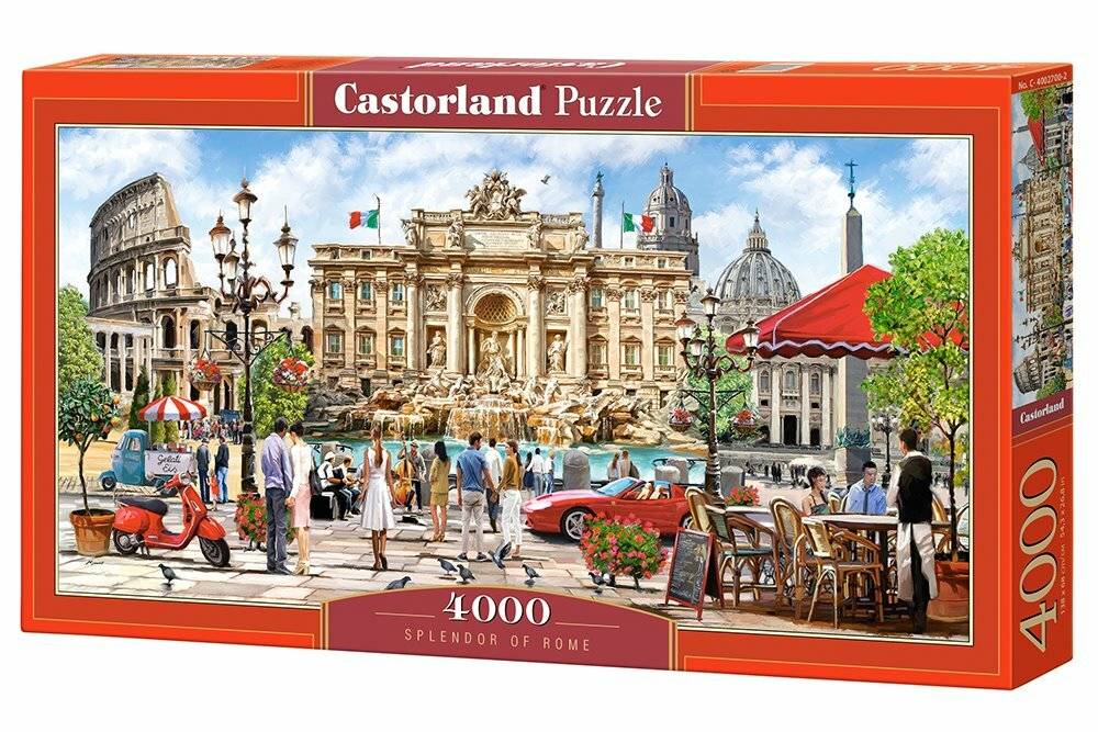 CASTORLAND Puzzle Schönheit von Rom 4000 Teile