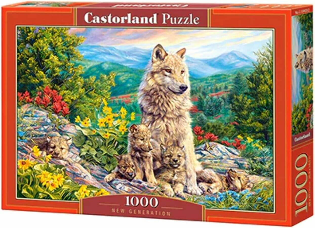 CASTORLAND Puzzle New Wolf Generation 1000 Teile