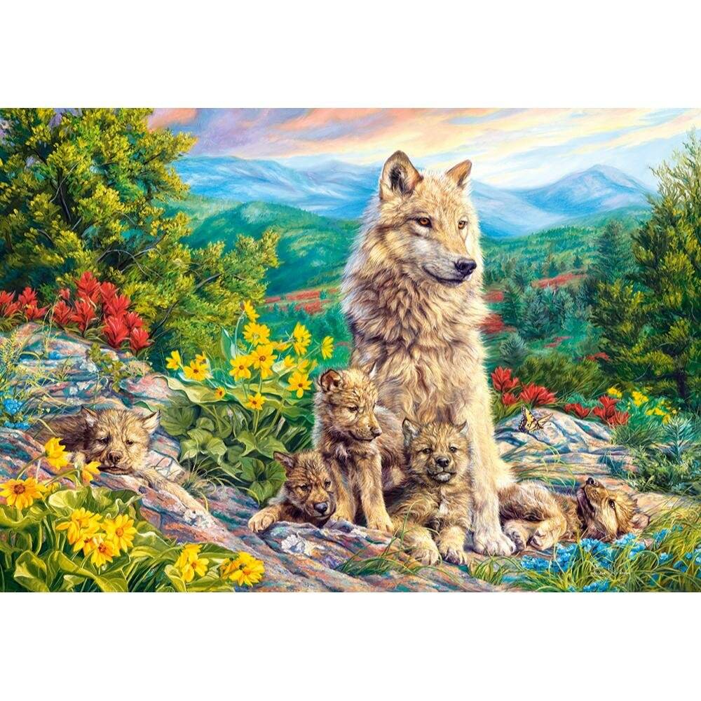 CASTORLAND Puzzle New Wolf Generation 1000 Teile
