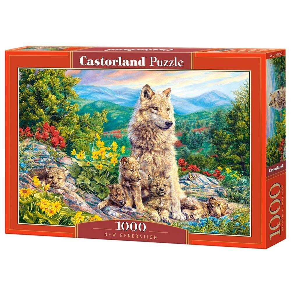 CASTORLAND Puzzle New Wolf Generation 1000 Teile