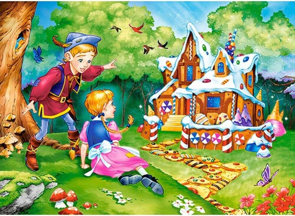 CASTORLAND Puzzle Hänsel und Gretel 70 Teile