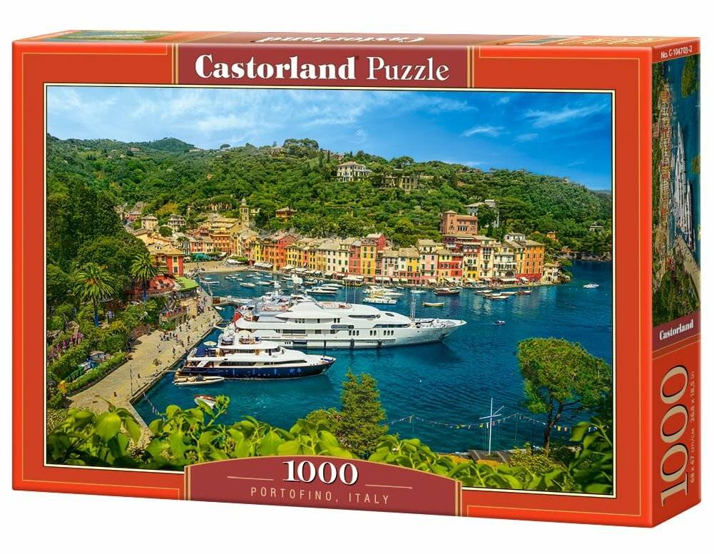 CASTORLAND Puzzle Portofino, Italien 1000 Teile