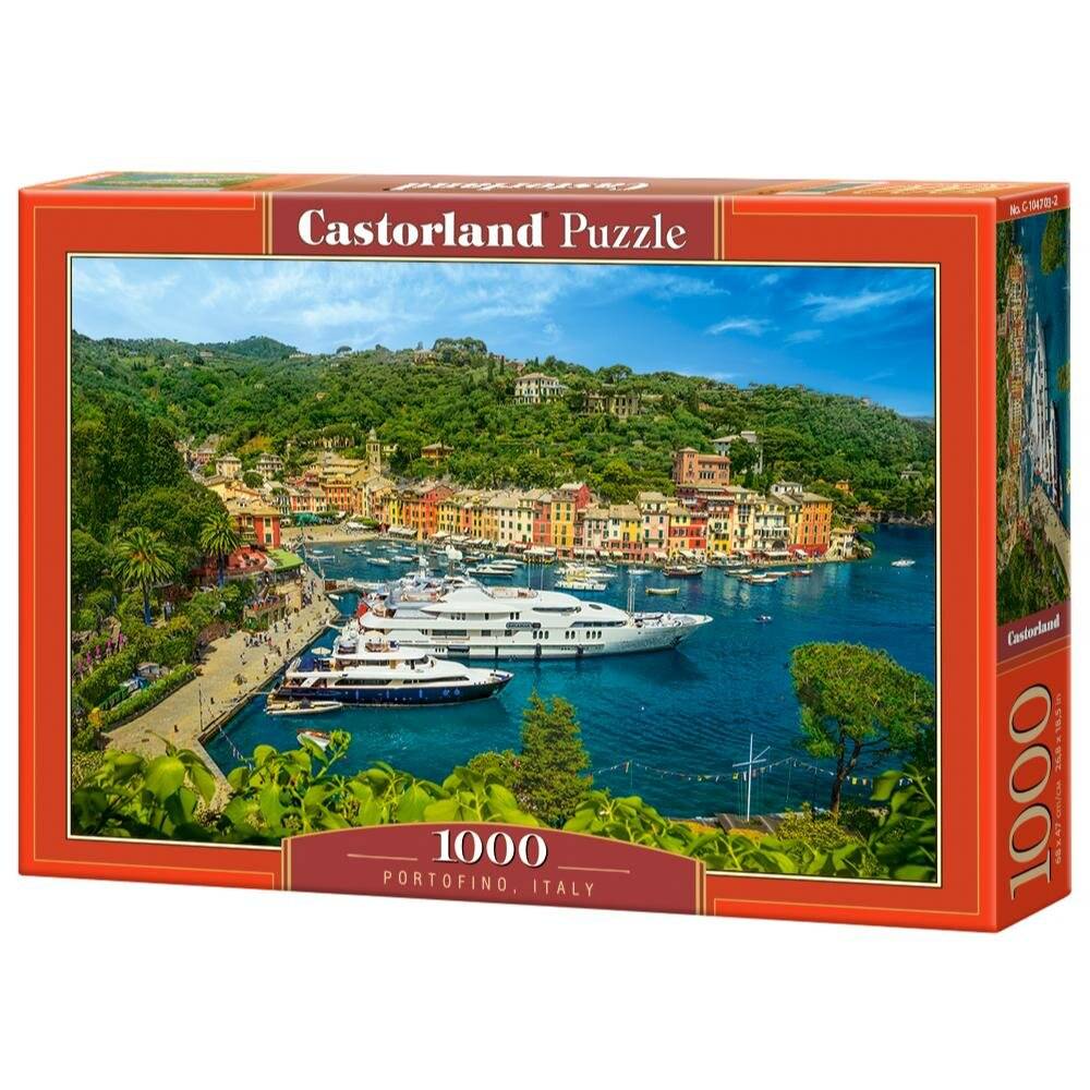 CASTORLAND Puzzle Portofino, Italien 1000 Teile